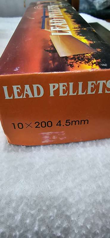 2 TUBS LEAD PELLETS(10X200,4.5MM)