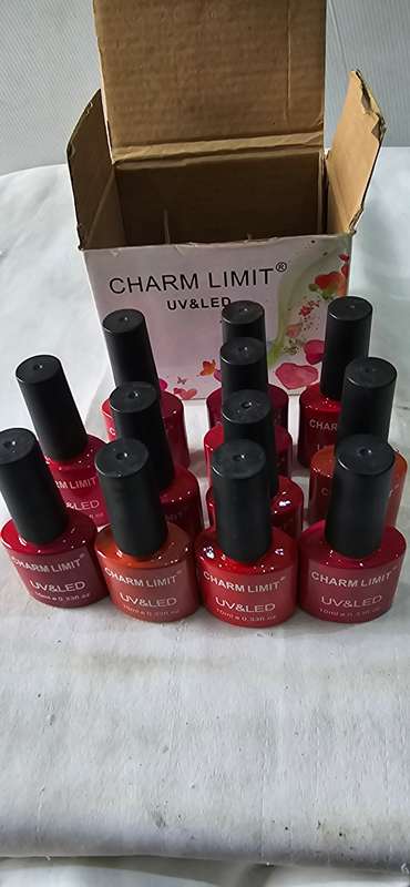 12 X CHARM LIMIT UV & LED NAIL POLISH
