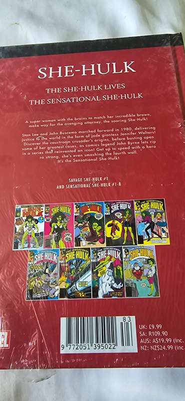 MARVEL SUPERHEROES HARDCOVER COMIC (*SHE- HULK)