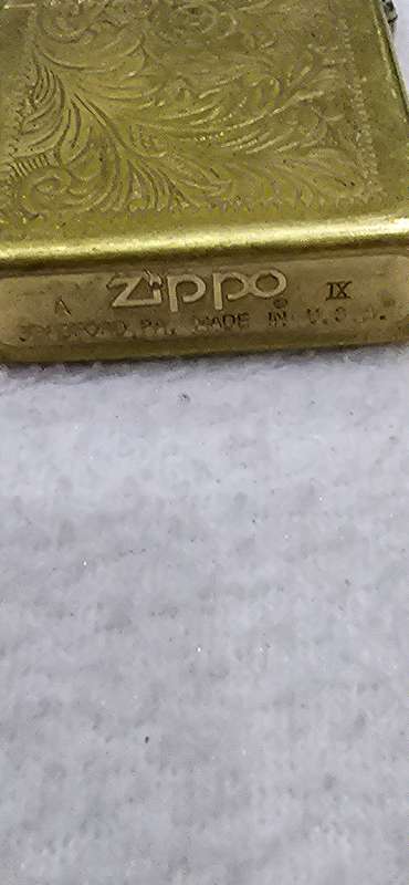 ORIGINAL ZIPPO 1X CIGARETTE LIGHTER(MADE IN USA)