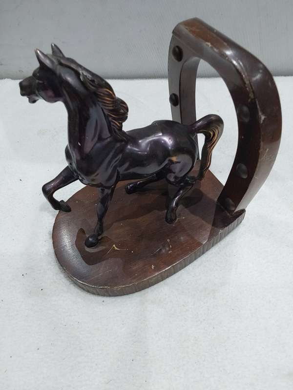 HORSE BOOK END(BRONZE/COPPER)SINGLE UNIT(15 x 15cm)