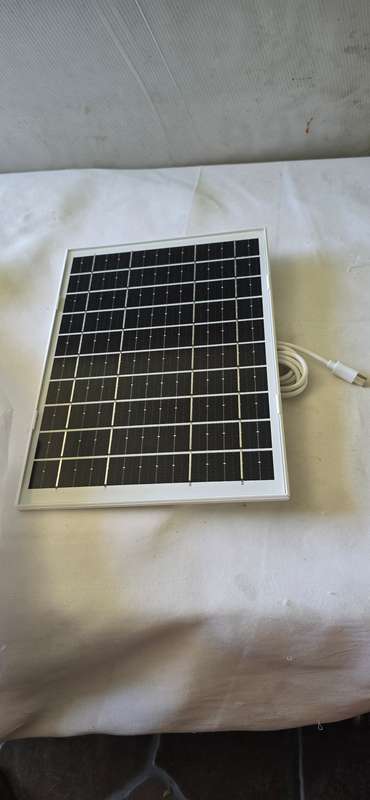 SOLAR PANEL FOR SECURITY CAMERA