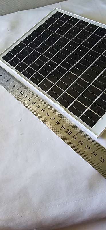 SOLAR PANEL FOR SECURITY CAMERA