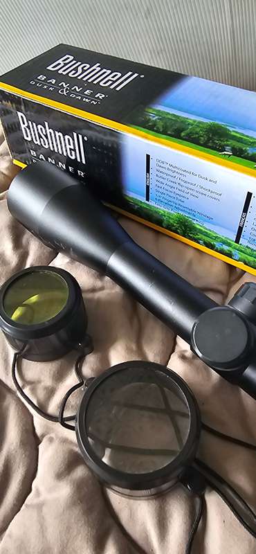 BUSHNELL BANNER DUSK & DAWN RIFLESCOPE-SEE DESCRIPTION