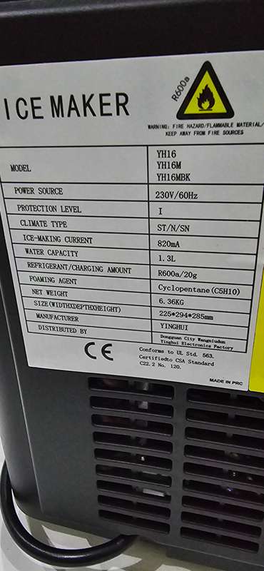 ICE MAKER
