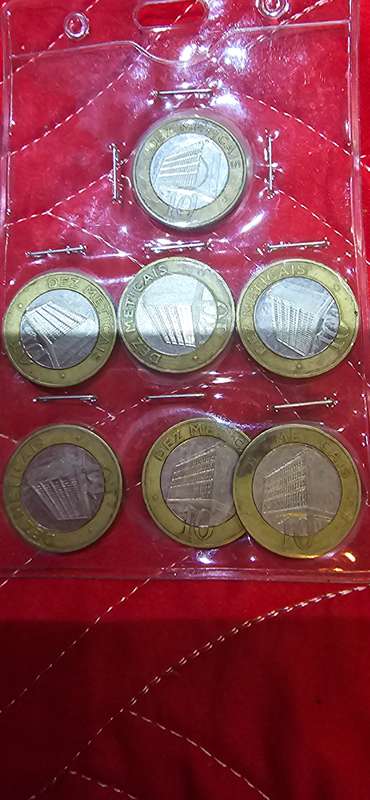 JOBLOT(7 PIECE MOZAMBIQUE COINS)