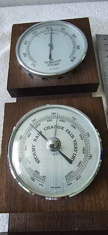 VINTAGE WEATHER STATION (MADE IN WEST GERMANY)