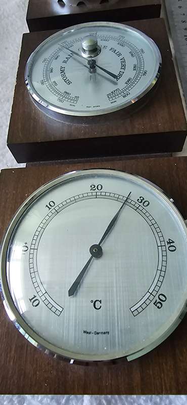 VINTAGE WEATHER STATION (MADE IN WEST GERMANY)