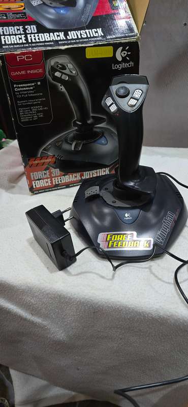 LOGITECH 3D FORCE FEEDBACK JOYSTICL