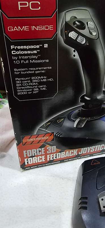 LOGITECH 3D FORCE FEEDBACK JOYSTICL