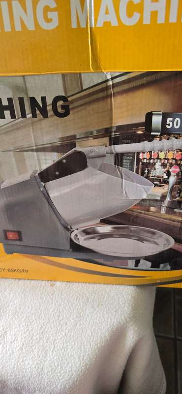 ELECTRIC ICE SMASHING MACHINE(UNUSED)