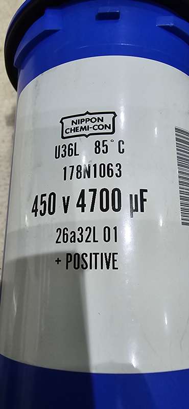 NIPPON CHEMI-CON CAPACITOR *450C 4709 UF)