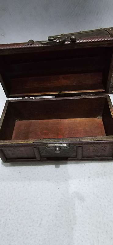 3 PIECE WOODEN JEWELRY BOX