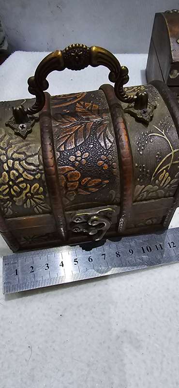 3 PIECE WOODEN JEWELRY BOX
