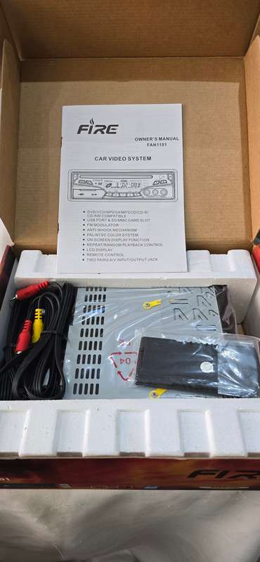 CAR DVD/CD...VIDEO SYSTEM WITH REMOTE (LCD DISPLAY )
