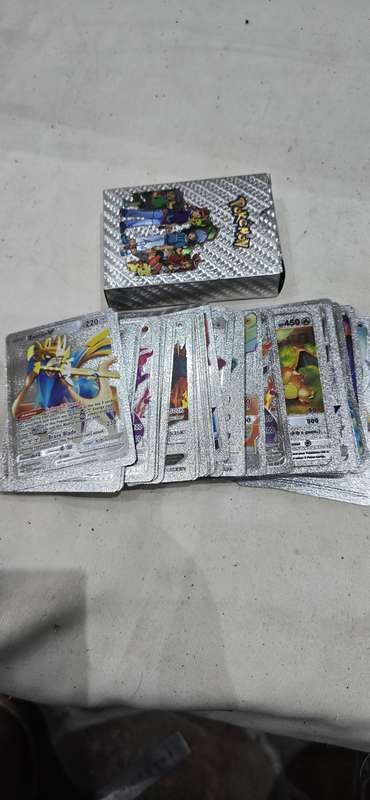 PACK OF 55 POKEMAN SILVER TDC