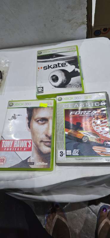 3 X XBOX 360 GAME DISCS