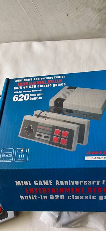 MINI GAME ANNIVERSARY EDITION WITH 620 BUILT IN CLASSIC GAMES