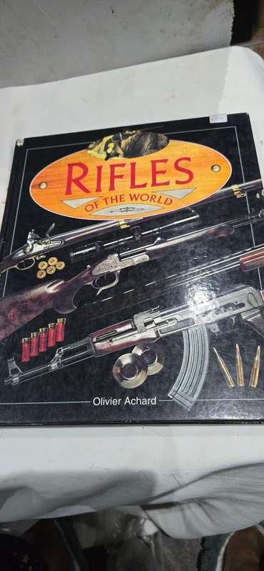 HARDCOVER BOOK ON RIFLES OF THE WORLD