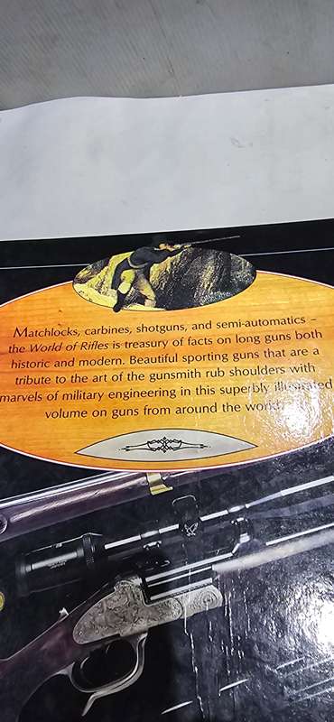 HARDCOVER BOOK ON RIFLES OF THE WORLD