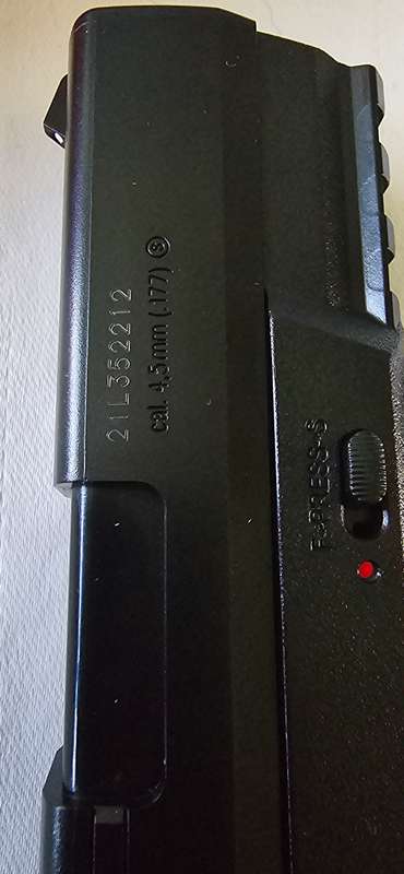 TDP .45 SEMI AUTO BB AIR PISTOL(CO2,4.5mm)