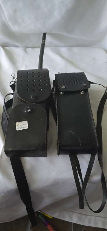 PAIR OF VINTAGE TWO WAY RADIO