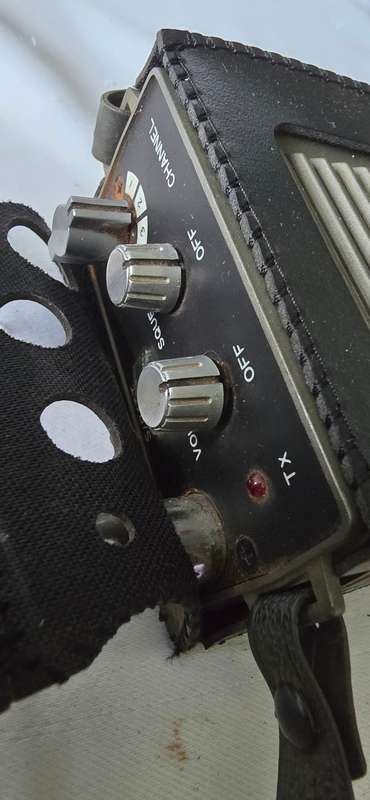PAIR OF VINTAGE TWO WAY RADIO