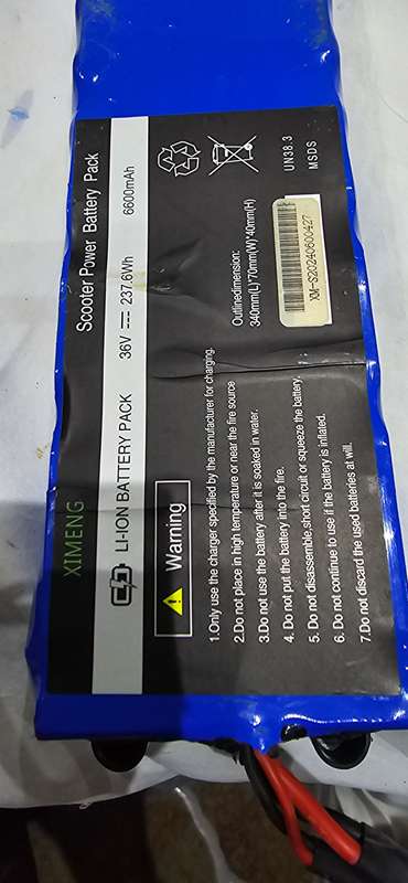 SCOOTER POWER BATTERY PACK