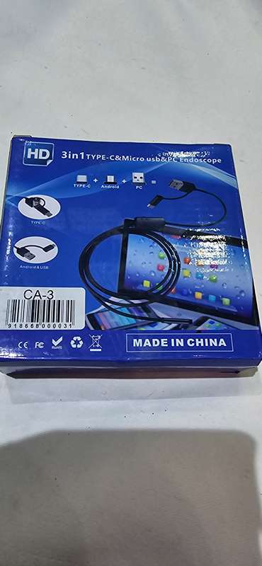 3 IN 1 TYPE-C&MICRO USB&PC ENDESCOPE(5M)