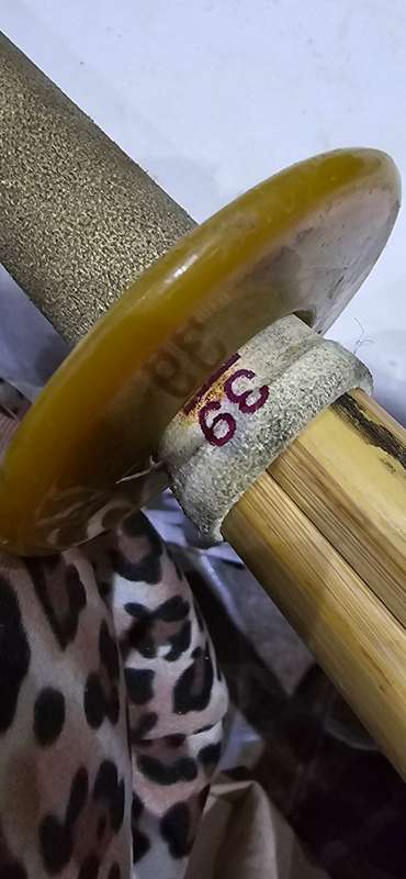 PAIR OF VINTAGE JAPANESE KENDO SHINAI PRACTICING TRAINING SWORD MARTIAL ARTS(BAMBOO,115CM)