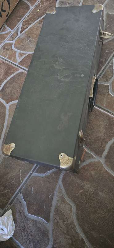 VINTAGE BRASS TRUMPET WITH CARRY CASE