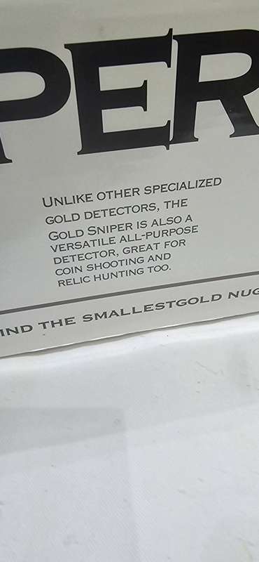GOLD SNIPER METAL DETECTOR
