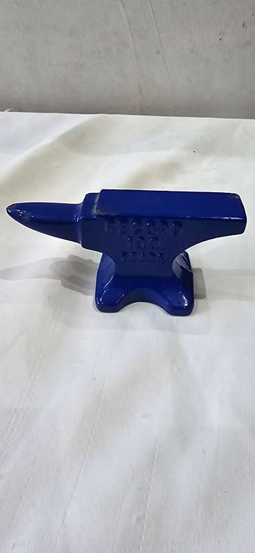 BLUE RECORD 100 YEARS JEWELERS ANVIL(ENGLAND)