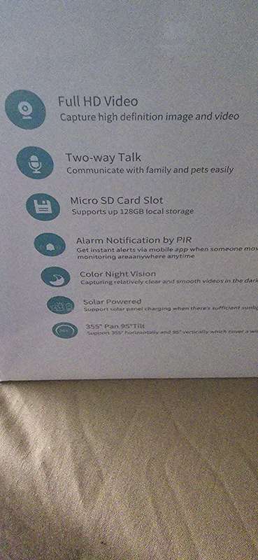 SOLAR 4G WIFI SMART NET CAMERA WITH TWO SOLAR PANEL