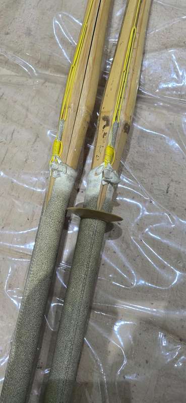 JAPANESE BAMBOO TRAINING SWORDS(PAIR)