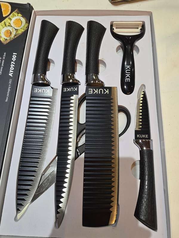 6 Piece Professional Japanese Kuke Knives