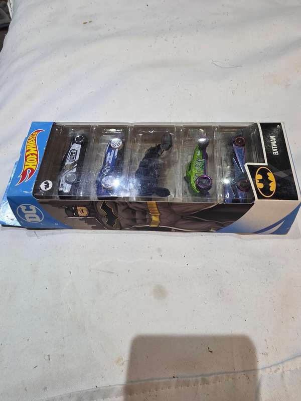 5 Piece Batman Series Hotwheels Model Cars