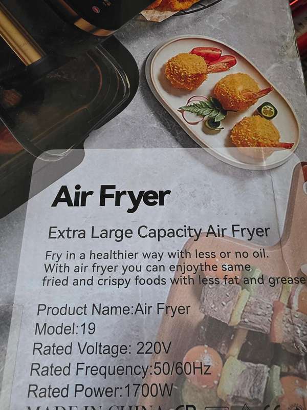 12L 1700W Power Air Fryer
