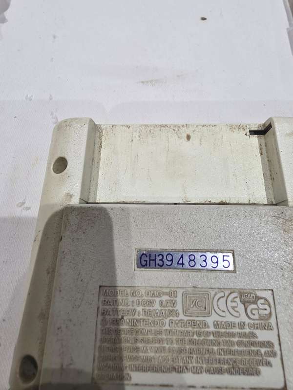 NINTENDO 1989 GAME BOY INCL.8 GAME CARTRIDGES