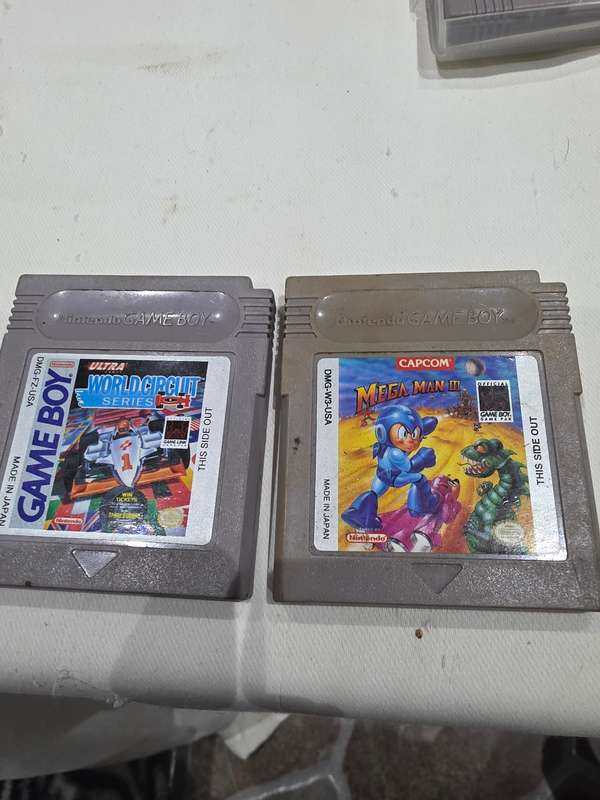 NINTENDO 1989 GAME BOY INCL.8 GAME CARTRIDGES