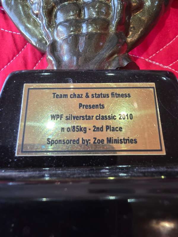 FITNESS AWARD STATUE(*20cm height