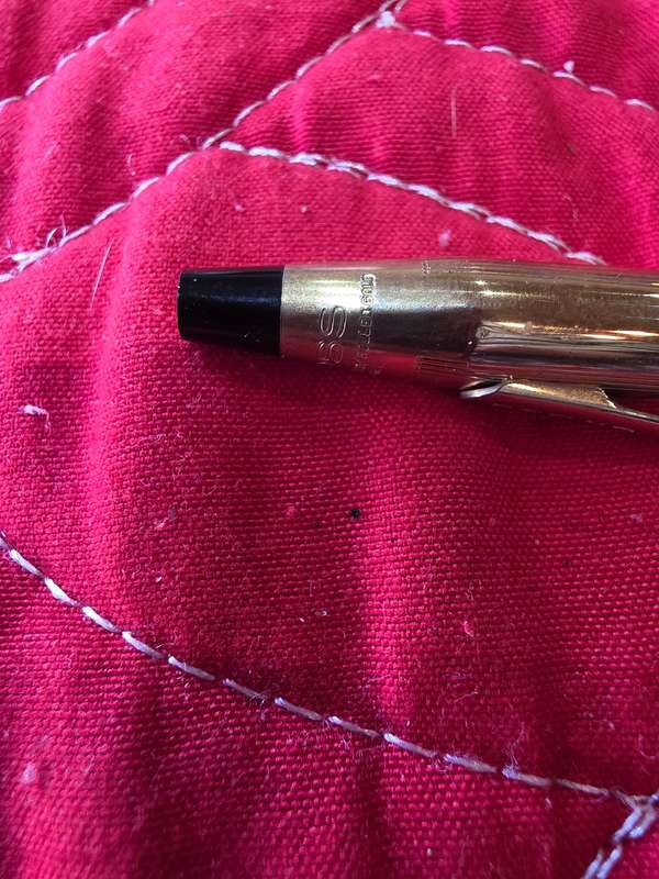 CROSS GOLD FILLED BALL PEN
