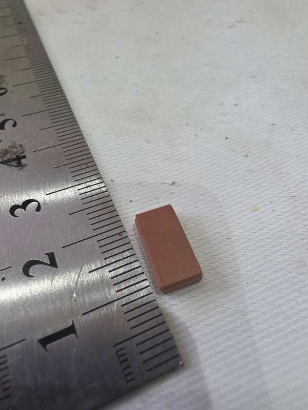 50 PIECE MINIATURE CLAY BRICKS
