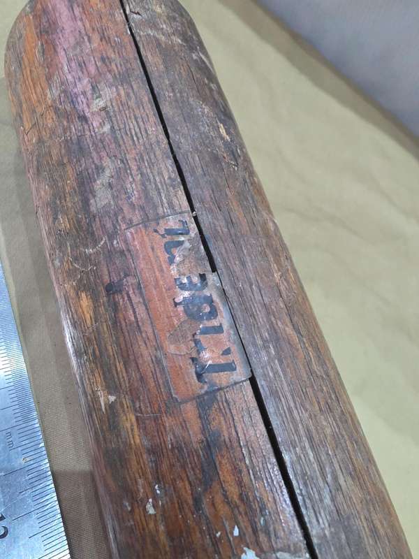 EARLY 1800's POLICE WOODEN WEAPON