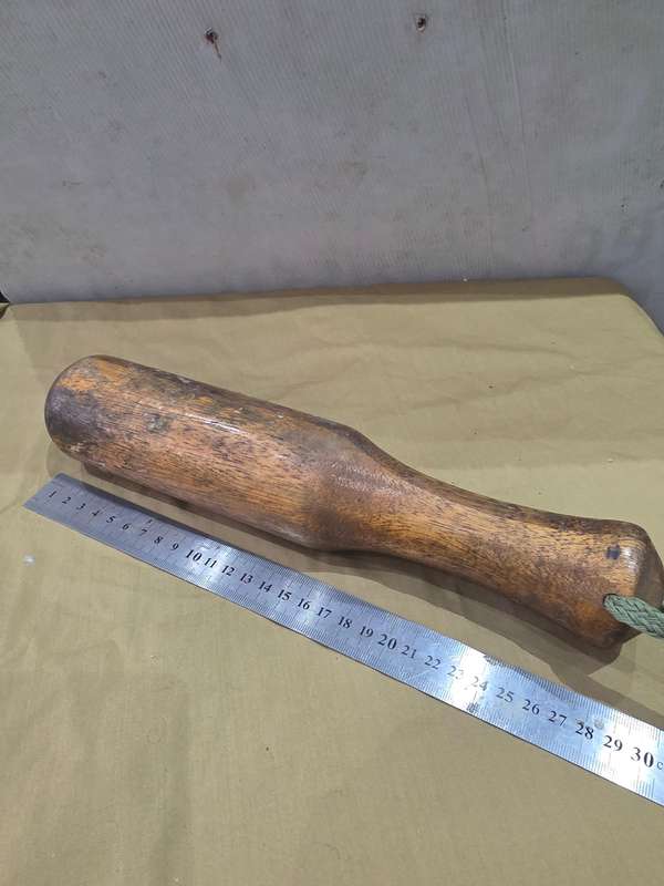 EARLY 1800's POLICE WOODEN WEAPON