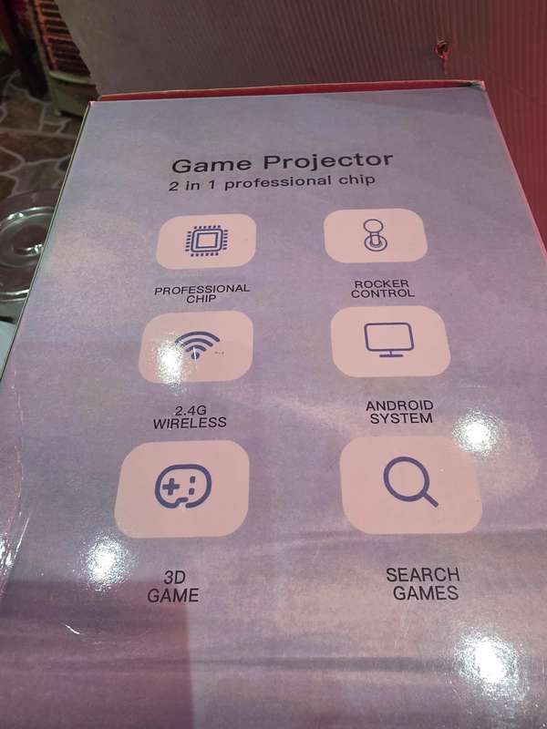 Game projector 2.4G wireless