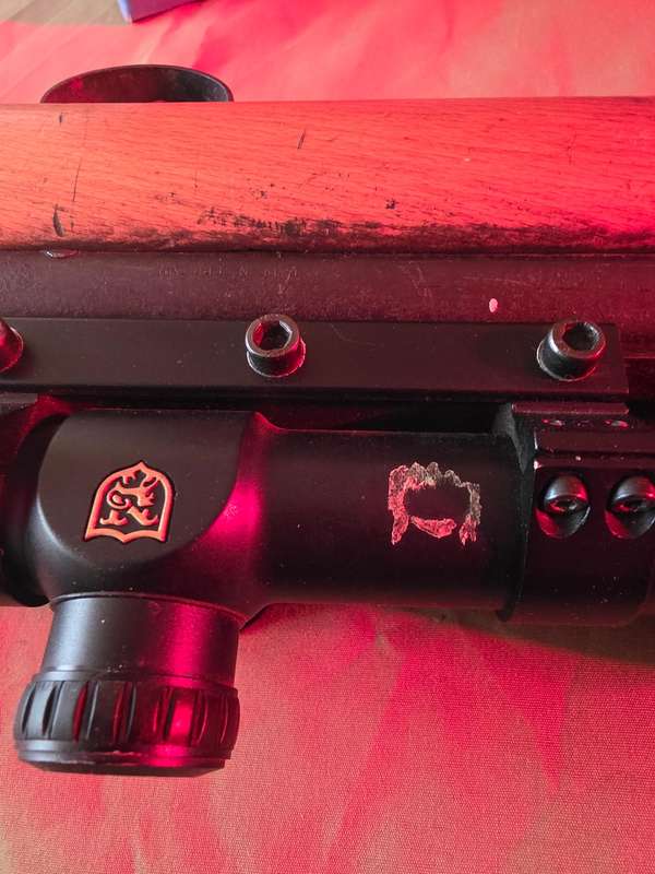 MOLBRO WB 627 RIFLE WITH SCOPE(WORKING,MADE IN BRITAIN)