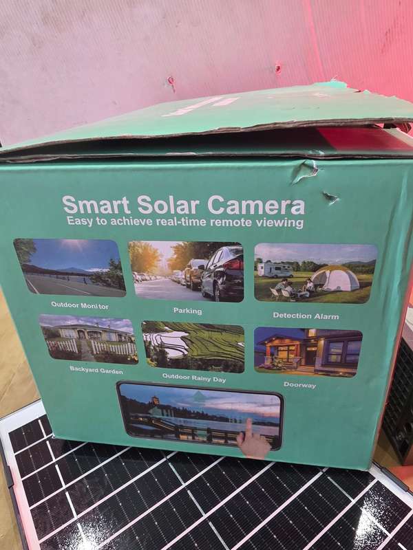 SOLAR 2 SCREENS OUTDOOR CAMERA