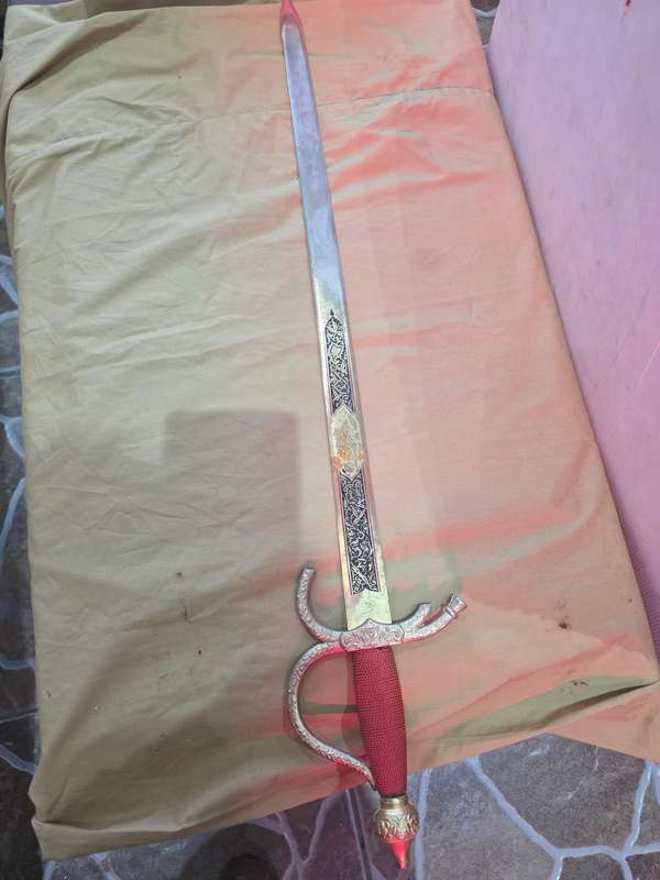 VINTAGE BRASS SWORD