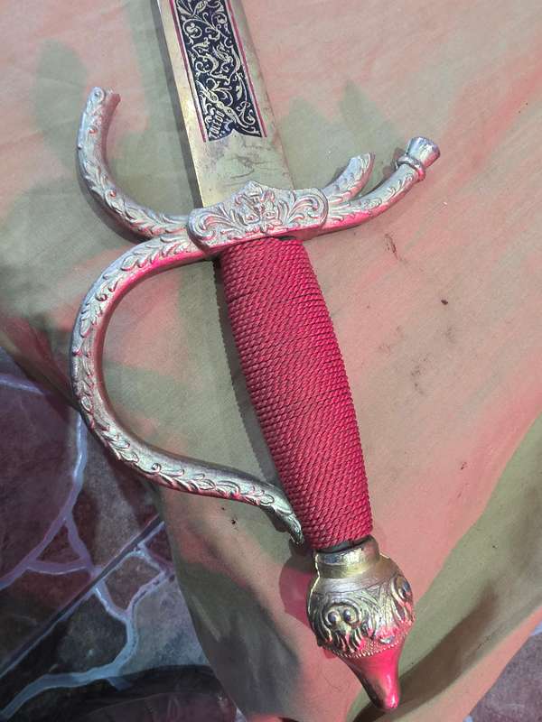 VINTAGE BRASS SWORD